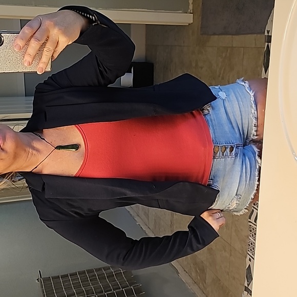 AWESOME FENN WRIGHT MANSON NAVY SOFT BLAZER - Picture 4 of 10